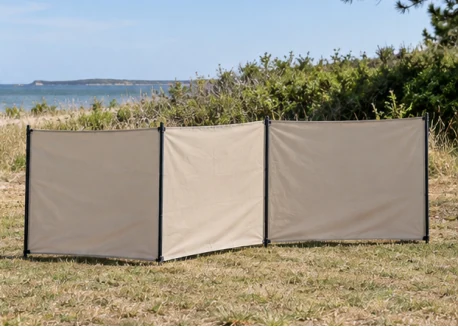 Illustrative application concept: Campsite windscreens